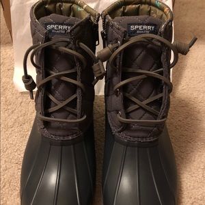 Sperry Saltwater Quilted Duck Boot